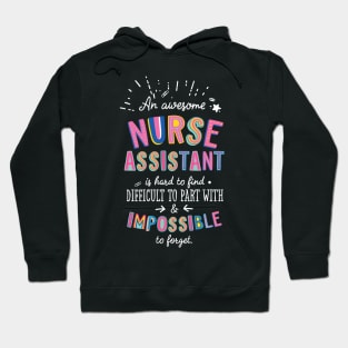 An awesome Nurse Assistant Gift Idea - Impossible to Forget Quote Hoodie